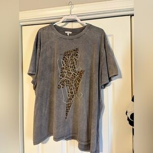 Maurices Charcoal AC/DC T-Shirt